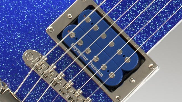 Epiphone Tommy Thayer Les Paul Electric Blue Outfit Signature 2h Ht Lau - Blue - Single-Cut-E-Gitarre - Variation 1