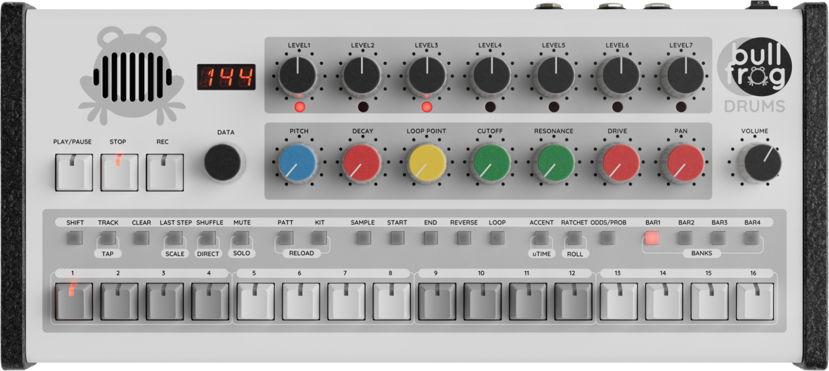 Erica Synths Bullfrog Drums - Expander - Main picture