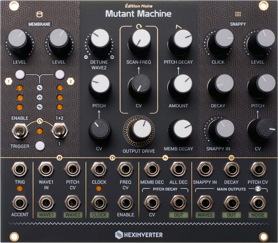 Erica Synths Hexinverter Mutant Machine - Drummaschine - Main picture