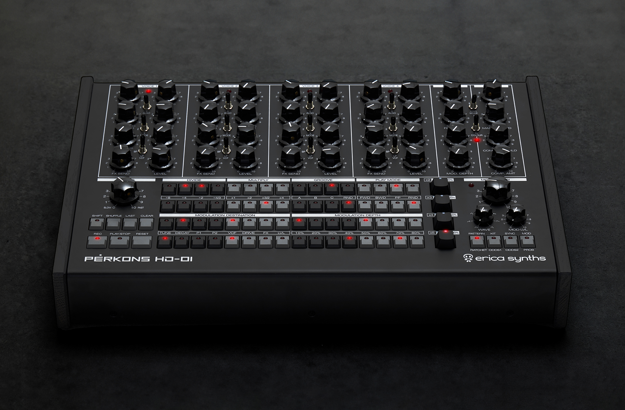 Erica Synths Perkons Hd-01 Black - Drummaschine - Variation 3