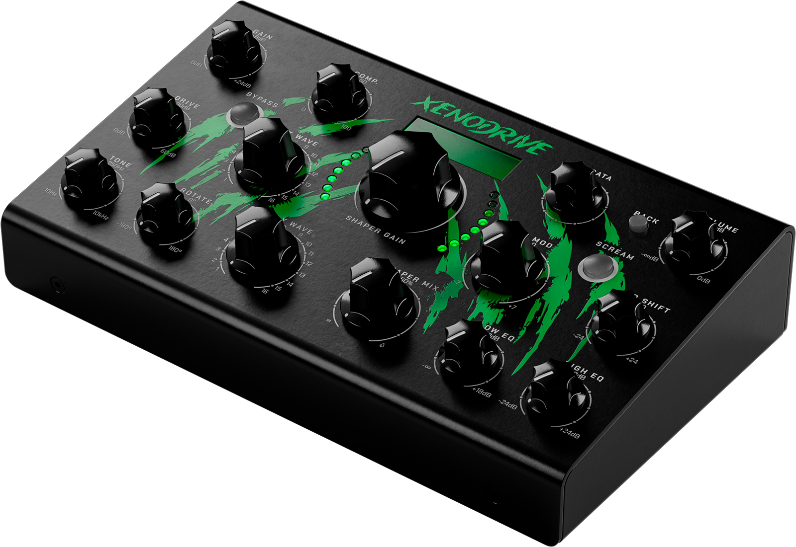 Erica Synths Xenodrive - Reverb/Delay/Echo Effektpedal - Variation 1