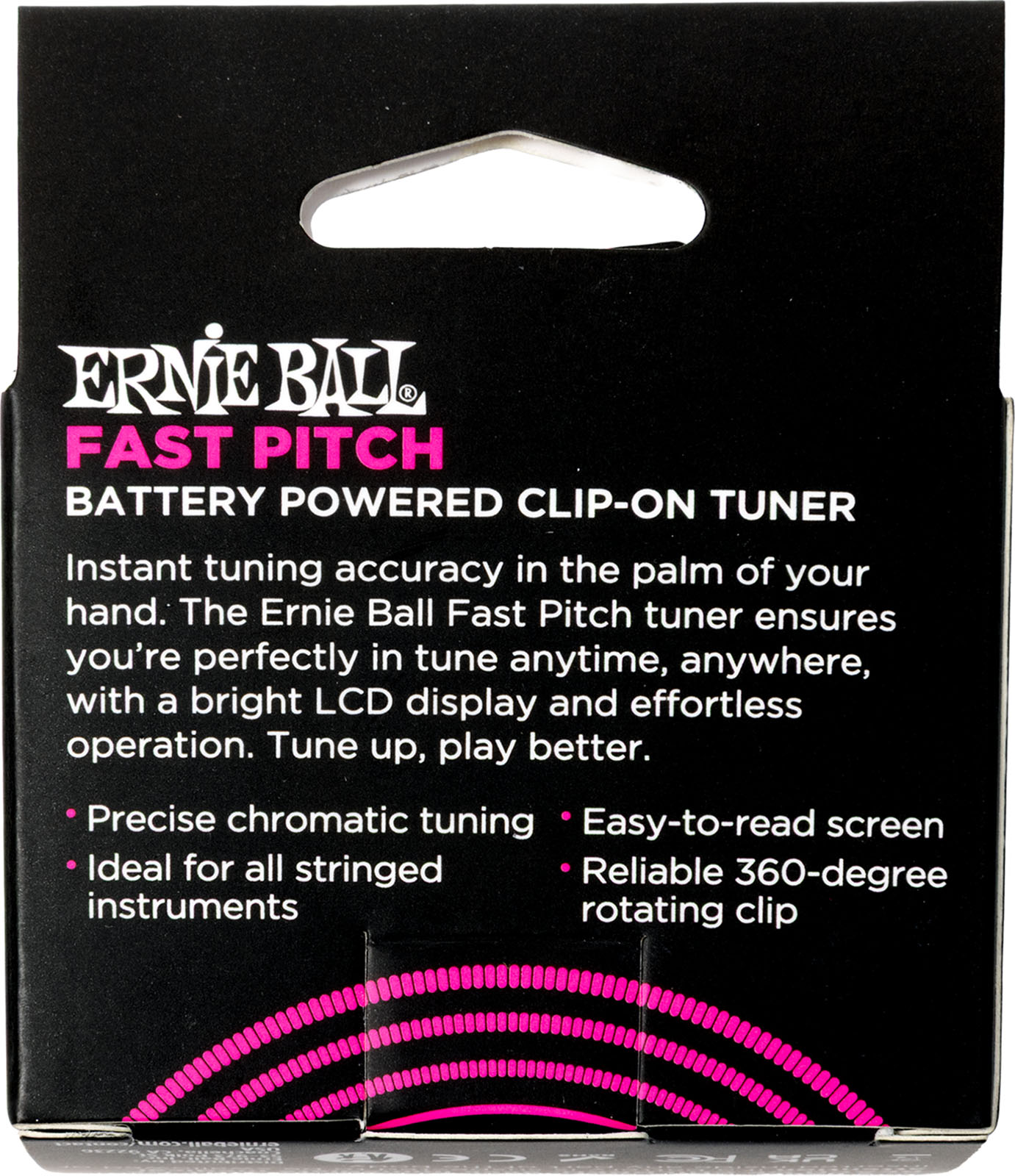 Ernie Ball Accordeur Chromatique Fast Pitch - Stimmgerät für Gitarre - Variation 4