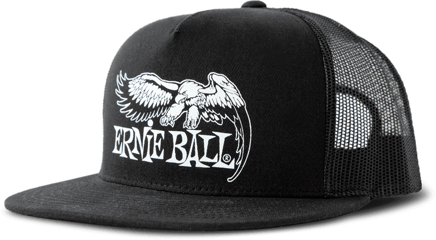 Ernie Ball Casquette Noir - Logo Aigle Eb Blanc - BEER - Main picture