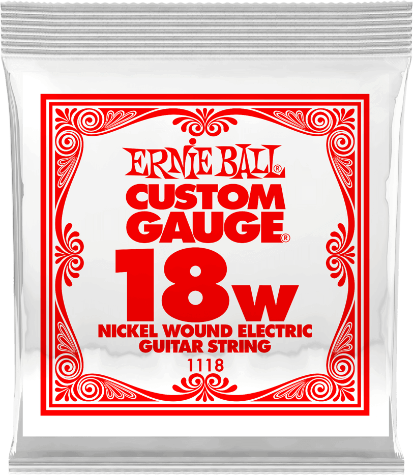 Ernie Ball Electric (1) 1118 Slinky Nickel Wound 18 - E-Gitarren Saiten - Main picture