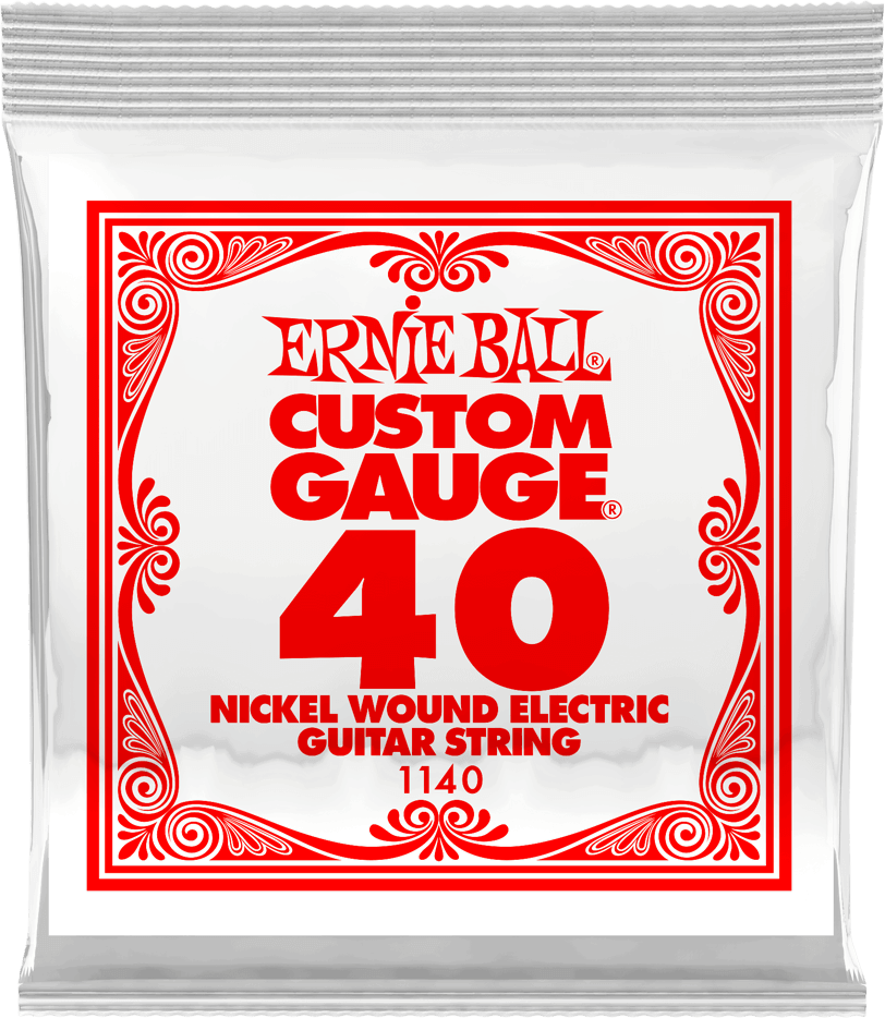 Ernie Ball Corde Au DÉtail Electric (1) 1140 Slinky Nickel Wound 40 - E-Gitarren Saiten - Main picture
