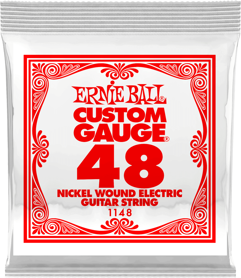 Ernie Ball Corde Au DÉtail Electric (1) 1148 Slinky Nickel Wound 48 - E-Gitarren Saiten - Main picture