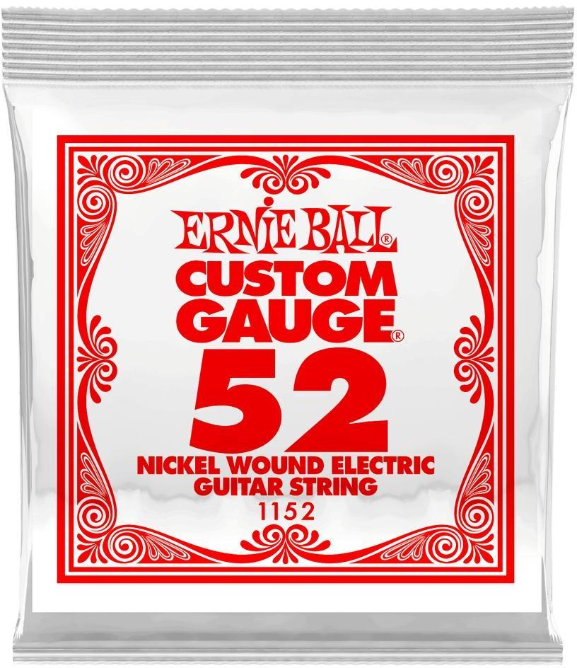 E-gitarren saiten Ernie ball Electric (1) 1152 Slinky Nickel Wound 52 - Saite je stück