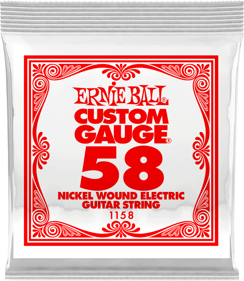 Ernie Ball Corde Au DÉtail Electric (1) 1158 Slinky Nickel Wound 58 - E-Gitarren Saiten - Main picture