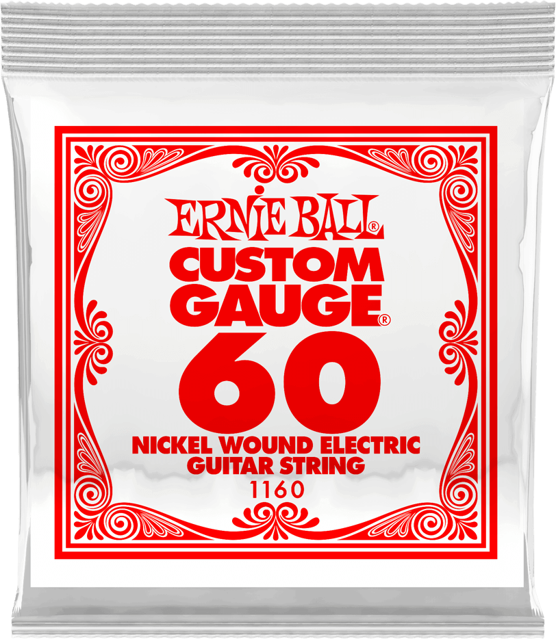 Ernie Ball Corde Au DÉtail Electric (1) 1160 Slinky Nickel Wound 60 - E-Gitarren Saiten - Main picture