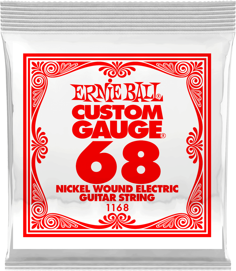 Ernie Ball Corde Au DÉtail Electric (1) 1168 Slinky Nickel Wound 68 - E-Gitarren Saiten - Main picture