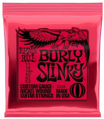 Ernie Ball Electric (6) 2226 Burly Slinky 11-52 - E-Gitarren Saiten - Main picture