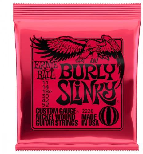 E-gitarren saiten Ernie ball 2226 Burly Slinky 11-52 - Saitensätze