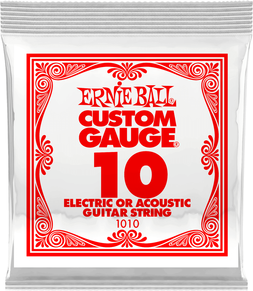 Ernie Ball Corde Au DÉtail Electric / Acoustic (1) 1010 Slinky Nickel Wound 10 - E-Gitarren Saiten - Main picture