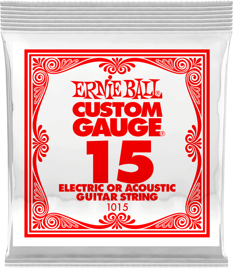 Ernie Ball Corde Au DÉtail Electric / Acoustic (1) 1015 Slinky Nickel Wound 15 - E-Gitarren Saiten - Main picture
