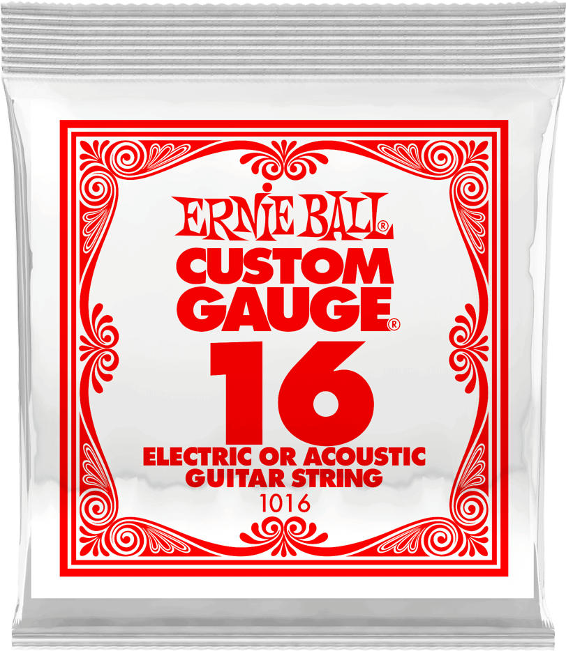 Ernie Ball Corde Au DÉtail Electric / Acoustic (1) 1016 Slinky Nickel Wound 16 - E-Gitarren Saiten - Main picture
