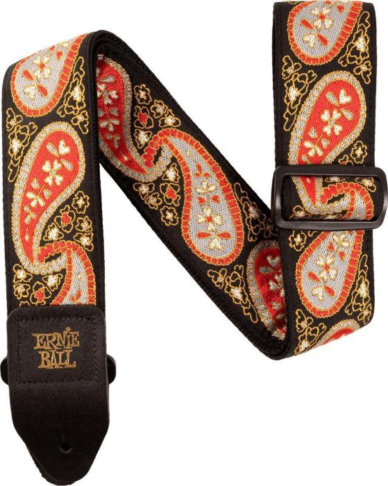 Gitarrengurt Ernie ball Jacquard 2-inches Guitar Strap - Midnight Paisley