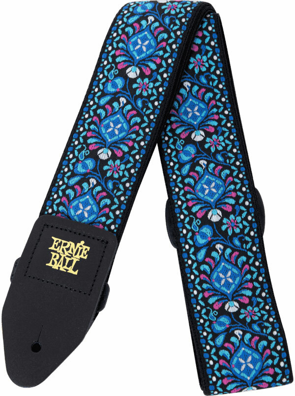 Ernie Ball Jacquard Guitar Strap Indigo Orchid - Gitarrengurt - Main picture