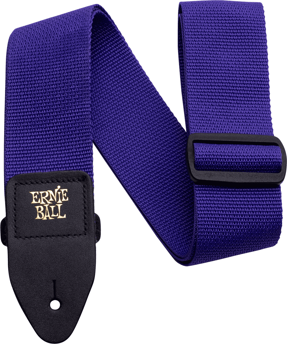 Ernie Ball Polypro 2.inc Guitar Strap Purple - Gitarrengurt - Main picture