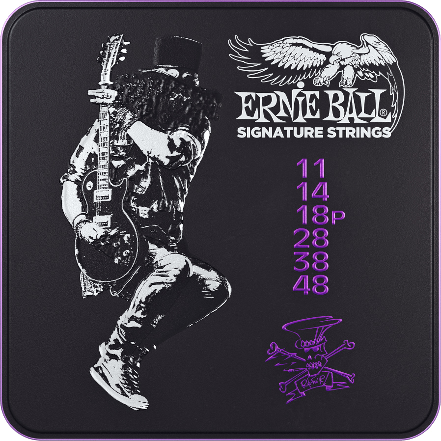 Ernie Ball Slash P03820 3-sets Electric Guitar Signature 6c 11-48 - E-Gitarren Saiten - Main picture