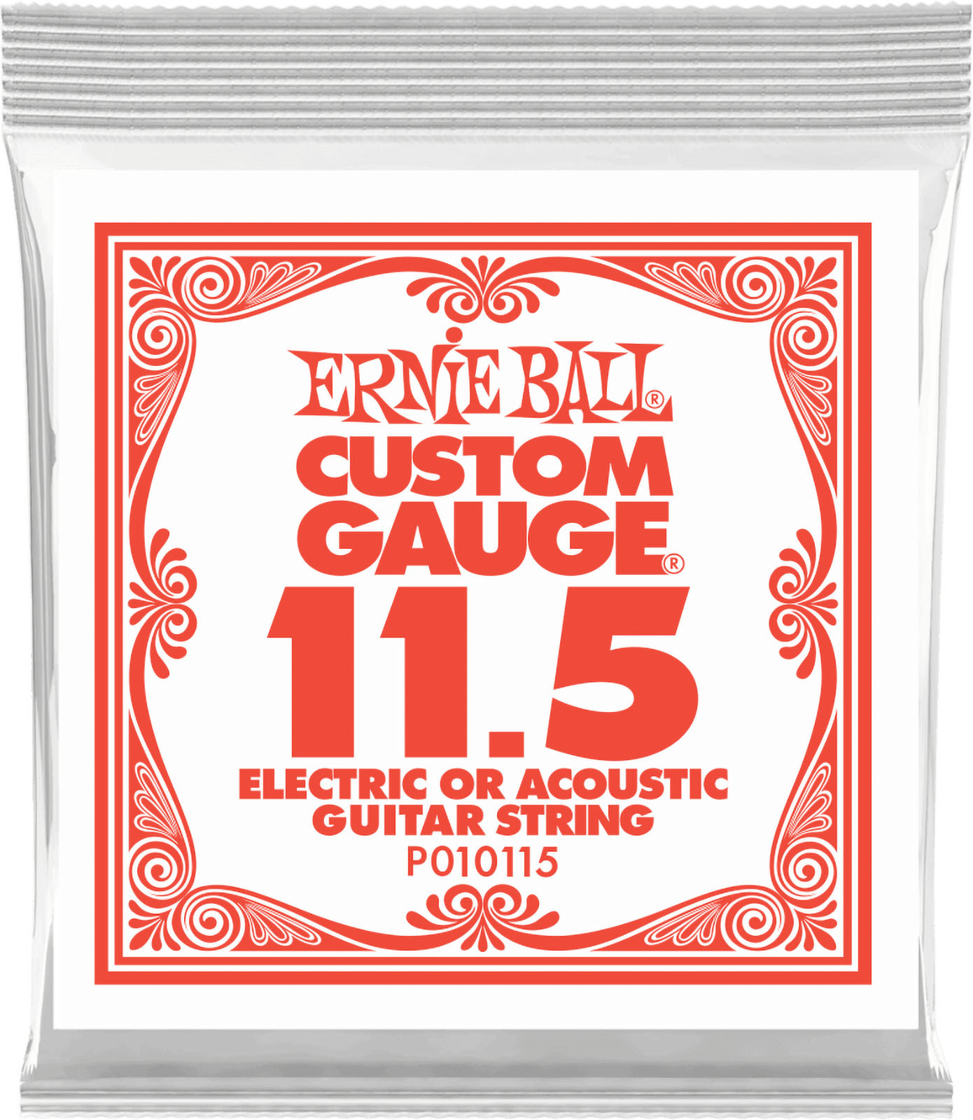 Ernie Ball Jeu De 6 Cordes Slinky Nickel Wound 11,5 - E-Gitarren Saiten - Main picture