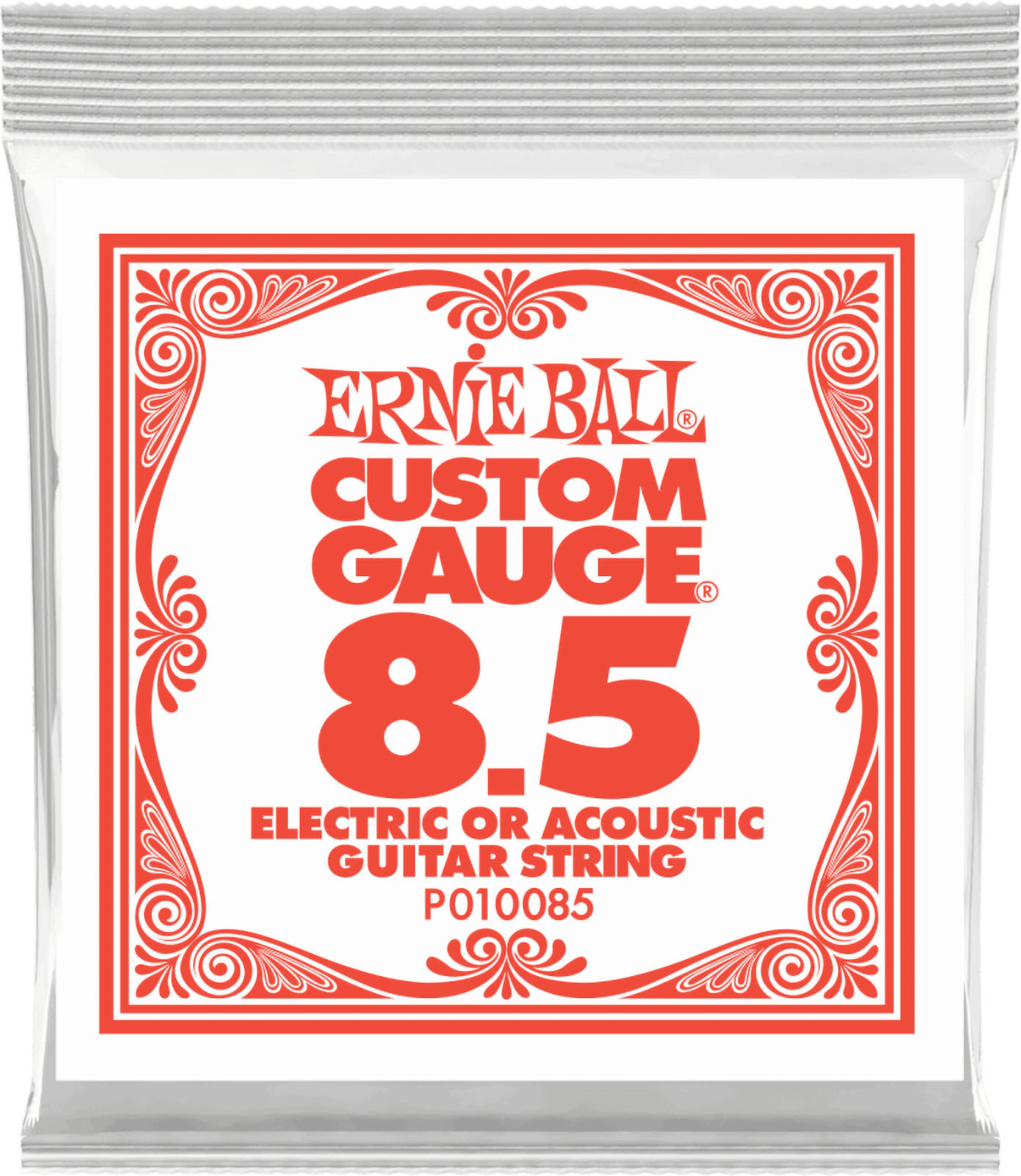 Ernie Ball Jeu De 6 Cordes Slinky Nickel Wound 8,5 - E-Gitarren Saiten - Main picture