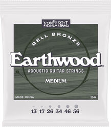 E-gitarren saiten Ernie ball Earthwood bell bronze medium 13-56 - Saitensätze 