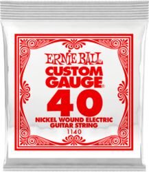 E-gitarren saiten Ernie ball Electric (1) 1140 Slinky Nickel Wound 40 - Saite je stück
