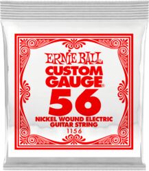 E-gitarren saiten Ernie ball Electric (1) 1156 Slinky Nickel Wound 56 - Saite je stück