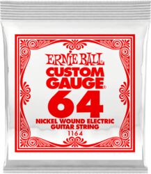 E-gitarren saiten Ernie ball Electric (1) 1164 Slinky Nickel Wound 64 - Saite je stück
