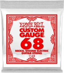 E-gitarren saiten Ernie ball Electric (1) 1168 Slinky Nickel Wound 68 - Saite je stück