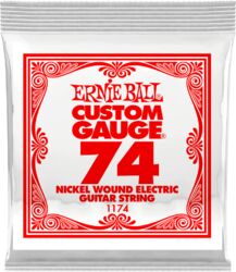 E-gitarren saiten Ernie ball Electric (1) 1174 Slinky Nickel Wound 74 - Saite je stück