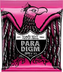 E-gitarren saiten Ernie ball Electric (6) Paradigm Slinky 09-42 - Saitensätze