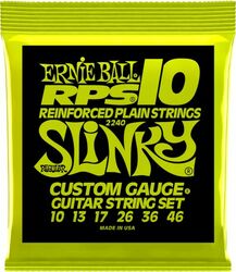 E-gitarren saiten Ernie ball Electric (6) 2240 RPS-10 Regular Slinky 10-46 - Saitensätze 
