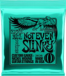 E-gitarren saiten Ernie ball Electric (6) 2626 Not Even Slinky 12-56 - Saitensätze 