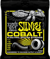 E-gitarren saiten Ernie ball Electric (6) 2727 Cobalt Beefy Slinky 11-54 - Saitensätze 