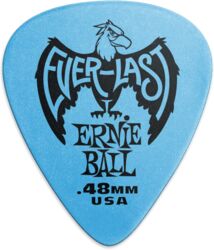 Plektren Ernie ball Everlast Pack of 12 Blue 0.48mm