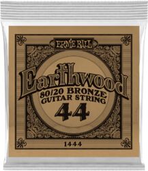 Westerngitarre saiten Ernie ball Folk (1) Earthwood 80/20 Bronze 044 - Saite je stück