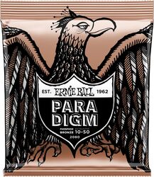 Westerngitarre saiten Ernie ball Folk (6) 2080 Paradigm Phosphor 10-50 - Saitensätze 