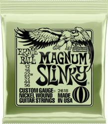 E-gitarren saiten Ernie ball Magnum slinky 12-16-22w-32-44-56 - Saitensätze