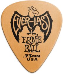 Plektren Ernie ball Everlast Pack of 12 Orange 0,73mm