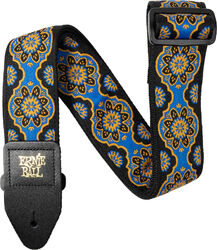 Gitarrengurt Ernie ball Sangle Jacquard Kaleidoscope Blue