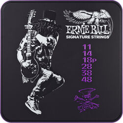 E-gitarren saiten Ernie ball Slash Signature Electric Guitar 6-String 3-Set P03820 10-48 - Saitensätze