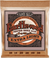 Folk (6) 2150 Earthwood Extra Light 10-50 - saitensätze 