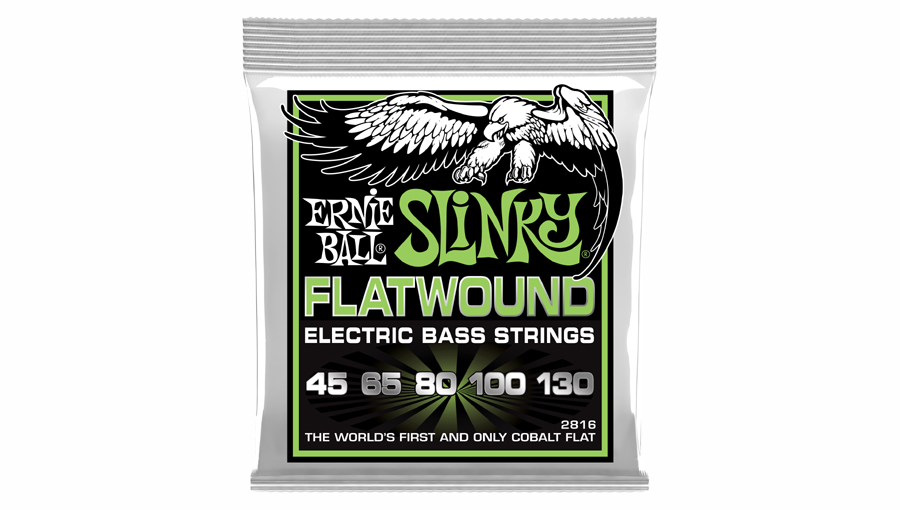 Ernie Ball P02816 5-string Regular Slinky 5-string Flatwound Electric Bass 45-130 - E-Bass Saiten - Variation 1