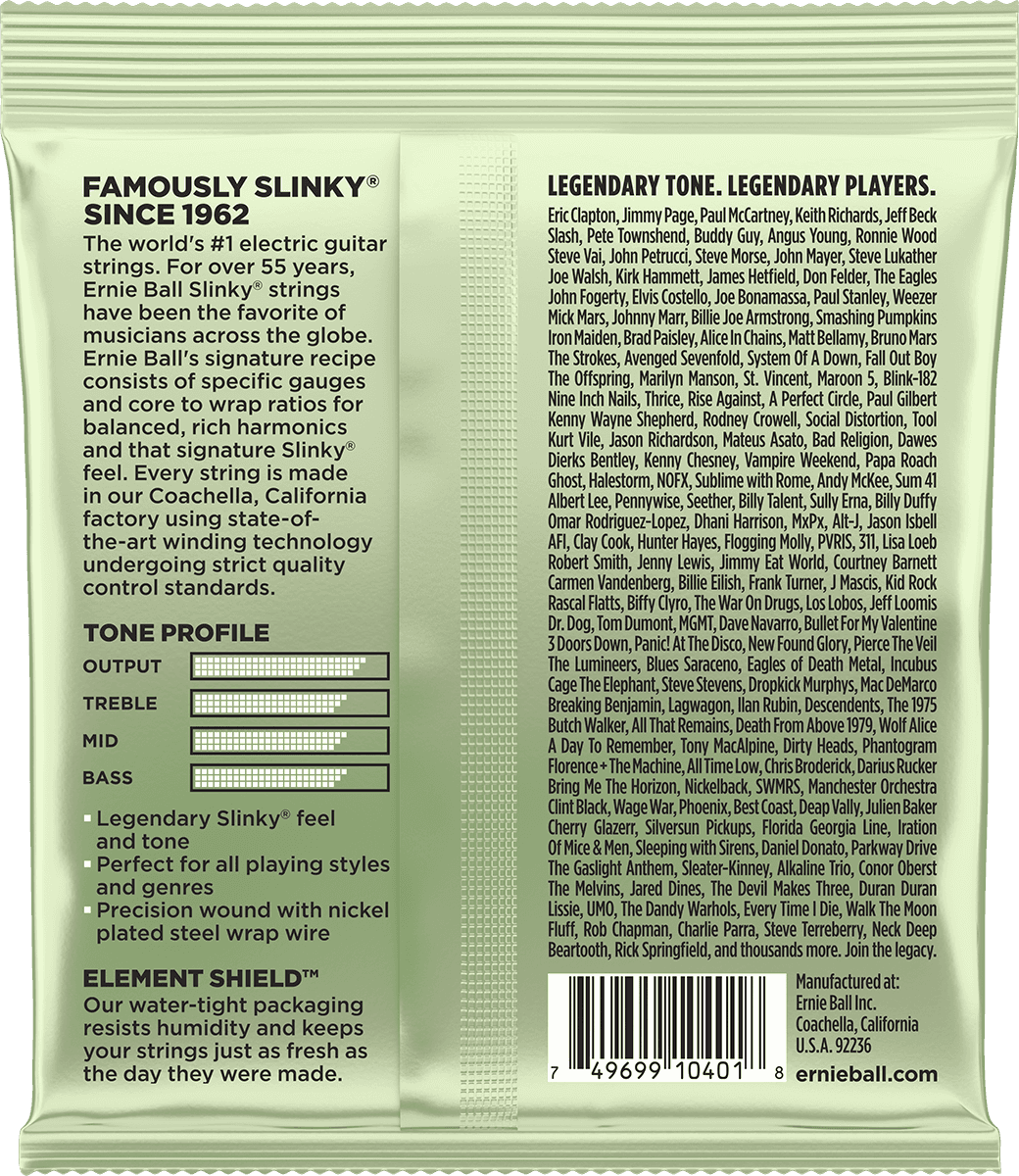 Ernie Ball Magnum Slinky 12-16-22w-32-44-56 - E-Gitarren Saiten - Variation 1