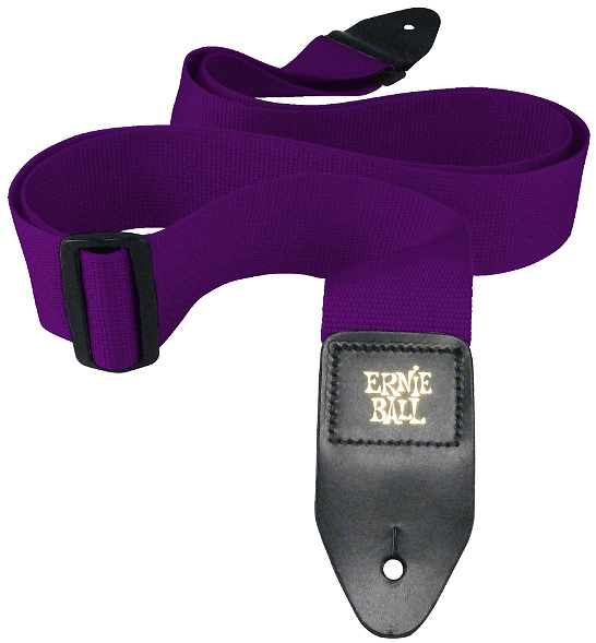 Ernie Ball Polypro 2.inc Guitar Strap Purple - Gitarrengurt - Variation 1