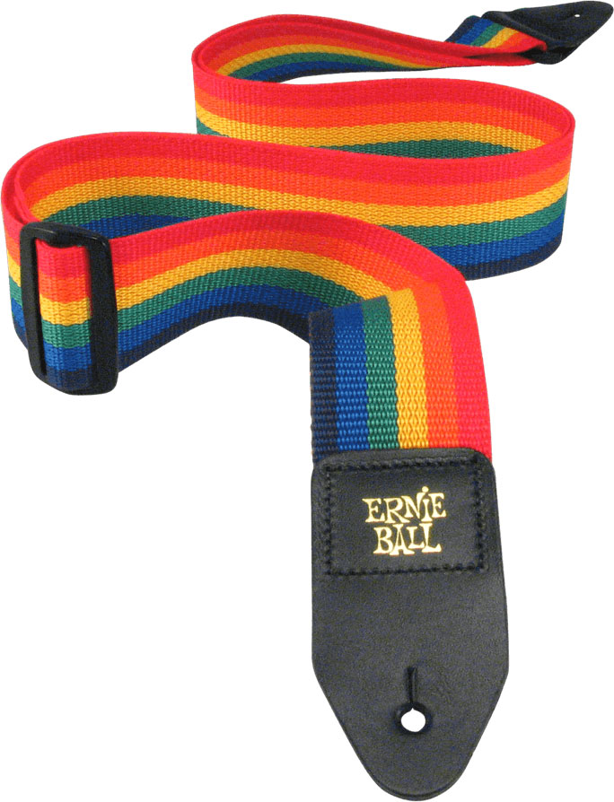 Ernie Ball Polypro 2.inc Guitar Strap Rainbow - Gitarrengurt - Variation 1