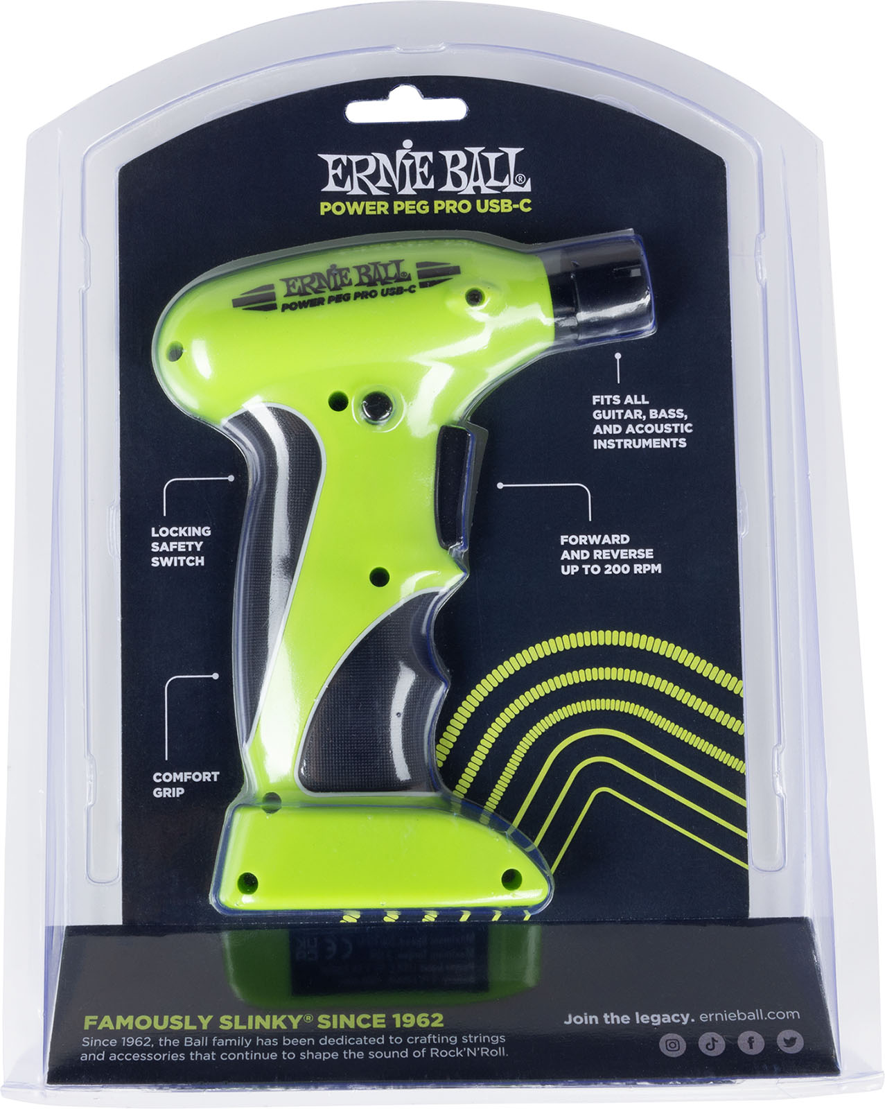 Ernie Ball Power Peg Pro Rechargeable Via Usb-c - Werkzeuge Kit - Variation 4