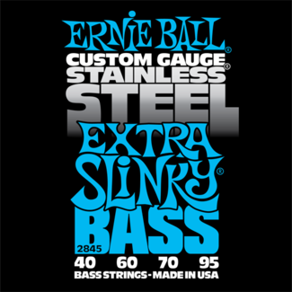 Ernie Ball Jeu De 4 Cordes Bass (4) 2845 Custom Gauge Stainless Steel Extra Slinky - E-Bass Saiten - Variation 2