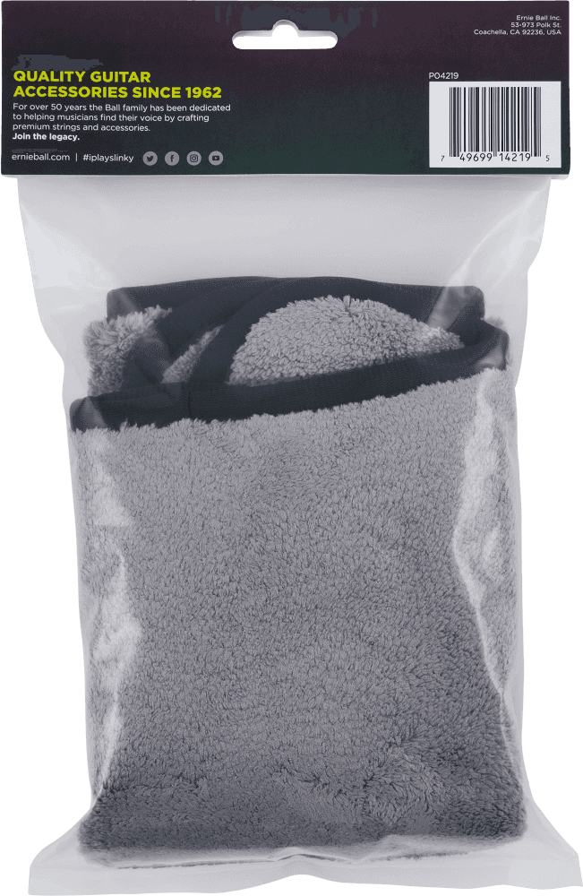 Ernie Ball Ultra-plush Microfiber Polish Cloth 30x30cm - Reinigungstuch - Variation 1